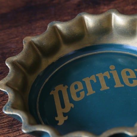 【Perrier】陶器製サンドリエ（金フチが広いタイプ）