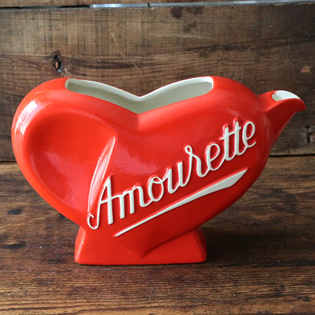 【AMOURETTE】陶器製カラフェ（ウォーターピッチャー・水差し）