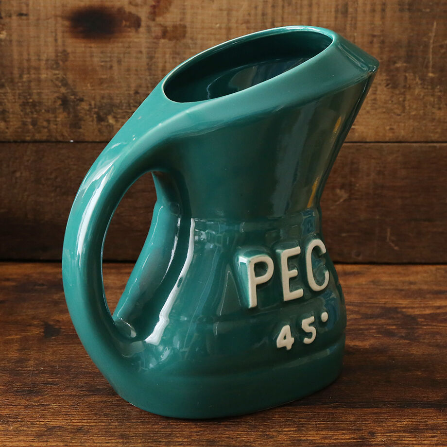 フランスアンティーク　カラフェ　ピッチャー PEC 45°】陶器製カラフェ（ウォーターピッチャー・水差し） | Dear