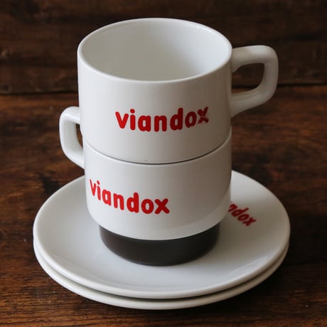 【VIANDOX】スタッキングマグカップ & ソーサー