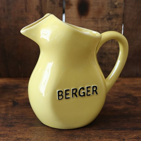 【BERGER】陶器製カラフェ(ウォーターピッチャー・水差し)