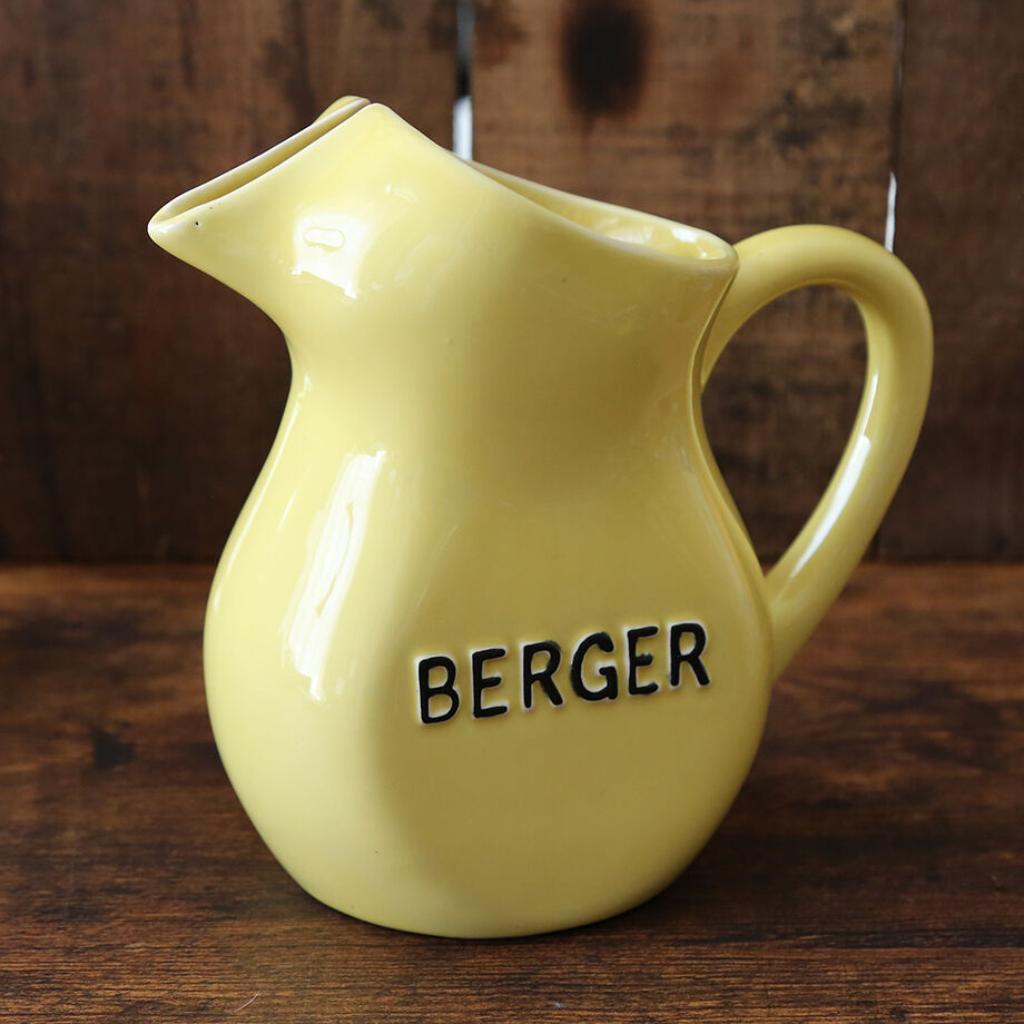ブロカント　フランスアンティーク　BERGER　カラフェ　ベルジェ　ピッチャー ブロカント フランスアンティーク BERGER カラフェ ベルジェ