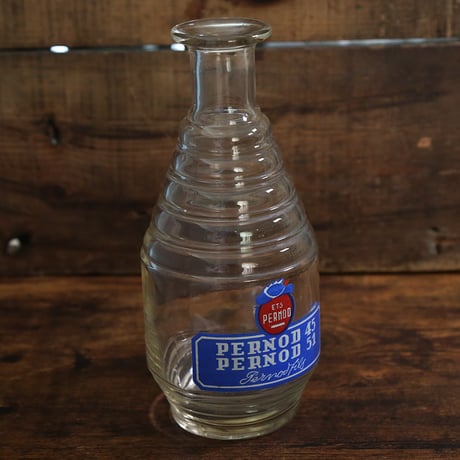 【PERNOD】ガラス製カラフェ（ウォーターピッチャー・水差し）