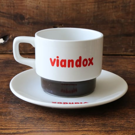 【VIANDOX】スタッキングマグカップ & ソーサー