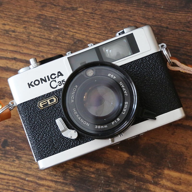 作動保証1ヶ月】整備済、完動品/ コニカ Konica C35 初期型