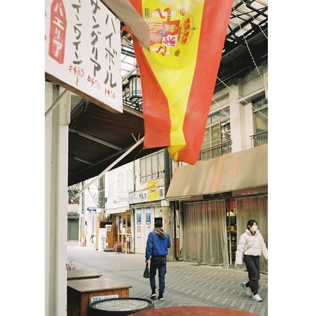 【OLYMPUS】 TRIP 35 フィルムカメラ（分解整備済・オリジナルストラップ・オーカーリザード貼り革・no34）
