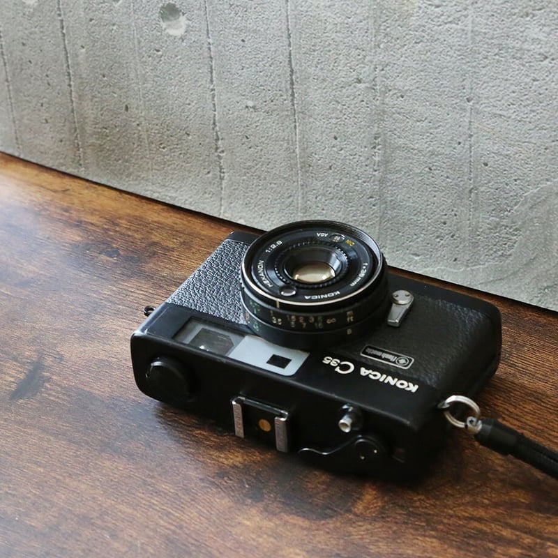 KONICA】 C35 Flash matic フィルムカメラ(分解整備済・ブラック