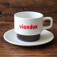 【VIANDOX】スタッキングマグカップ & ソーサー