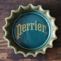 【Perrier】陶器製サンドリエ（金フチが広いタイプ）