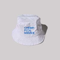cherry logo hat（white）