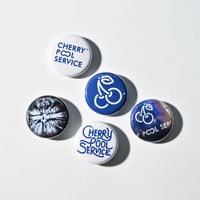 cherry logo canbadge