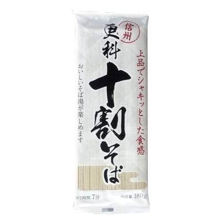 D-33-01 信州更科十割そば【長野】