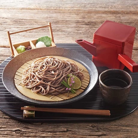D-46-02 そば湯までおいしい蕎麦　黒【長野】