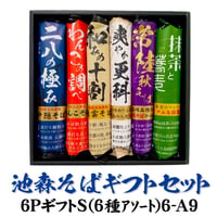 6PギフトセットS（6種ｱｿｰﾄ)6-A9