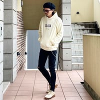 LOGO HOOD(IVORY)