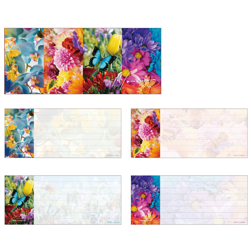 一筆箋 | FLOWERS | MIKA NINAGAWA OFFICIAL STORE