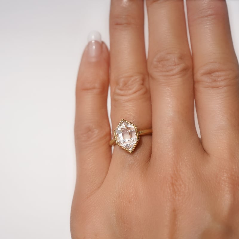 accessoies mau ◆ハーキマーダイヤモンドリング ハーキマー ダイヤモンド リング C-101601 | kiri onlinestore