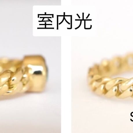 【ペア販売商品】KiHeyエタニティバンド《エメラルド》バージョン