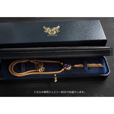 22金《Signora di Etrusk /エトルリアの貴婦人》タンザナイトネックレス