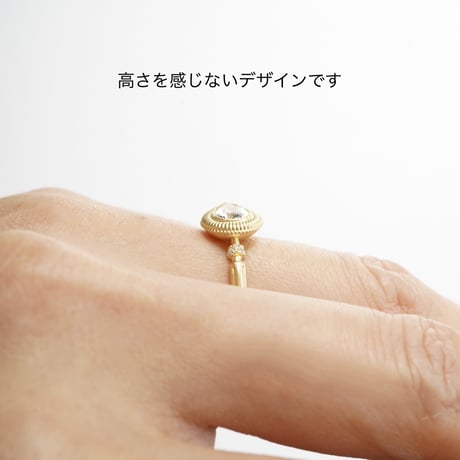 レイラインリング《ロシア・マリシェボ産フェナカイト》