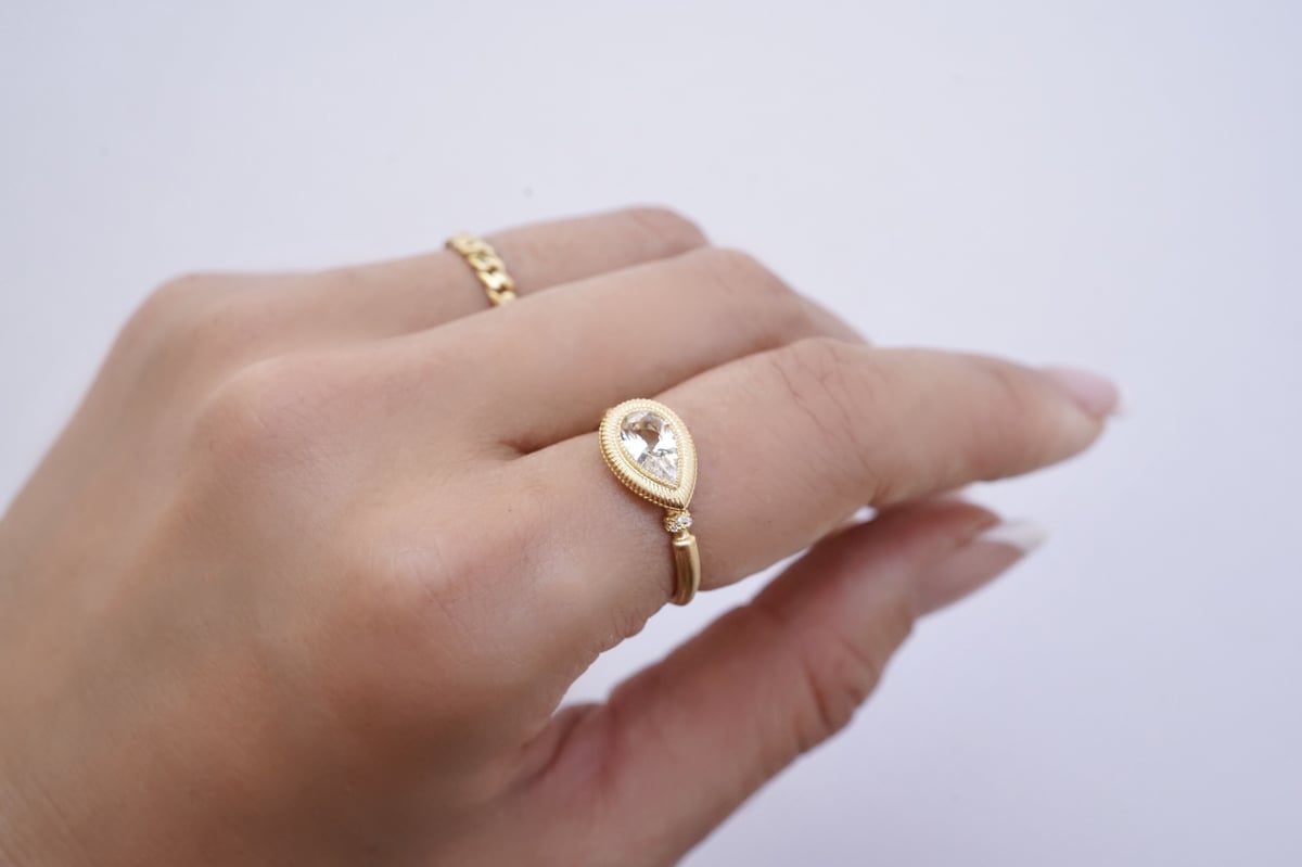 フェナカイトシルバーリング　ロシアマリシェボ産 レイラインリング《ロシア・マリシェボ産フェナカイト》 | ASTROSSA