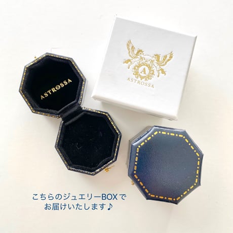 《雫型》Drops of Light Ring(マダガスカル産フェナカイト＆メレダイヤ）