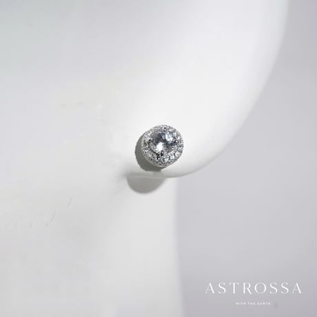 【受注生産商品】非加熱タンザナイト×ダイヤモンドピアス