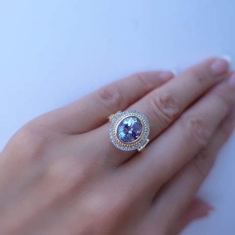 タンザナイト✴︎NADAリング《万神殿から望む星座》