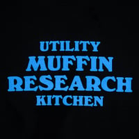 Utility Muffin Research Kitchen Tee: Black