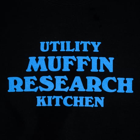 Utility Muffin Research Kitchen Tee: Black
