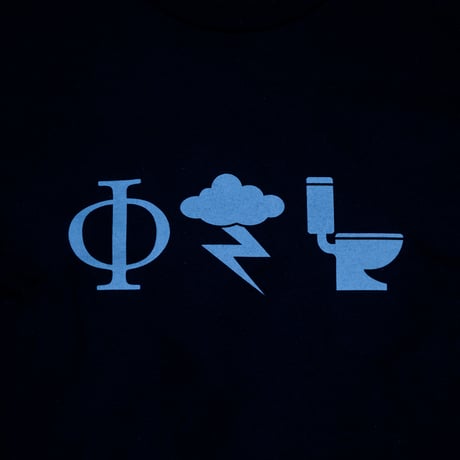 Phi Zappa Krappa L/S Tee: Navy