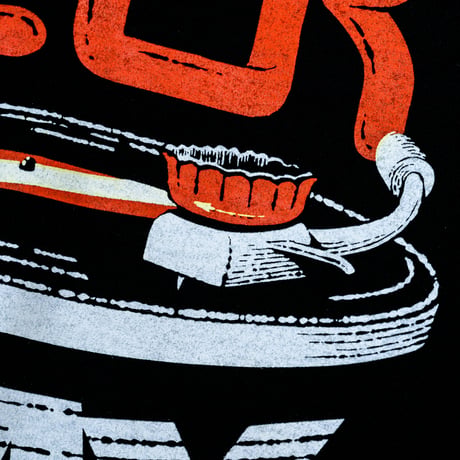 Beer and Wax Tee: Black - R/W
