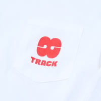 8 Track L/S Tee: White