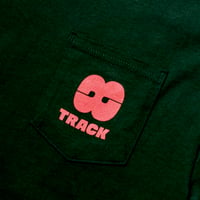 8 Track Tee: Forest Green