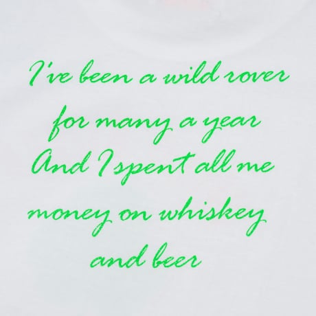 Wild Rover Tee: White