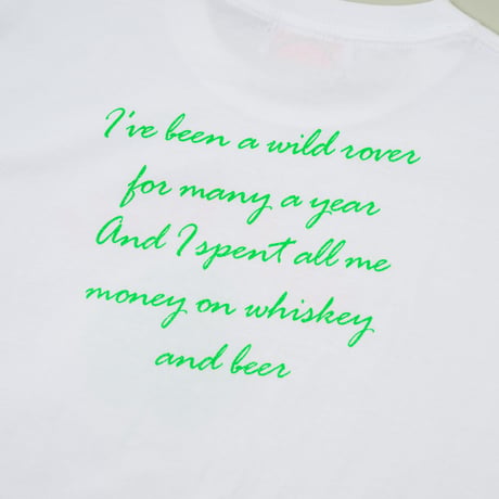 Wild Rover Tee: White