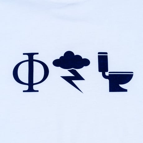 Phi Zappa Krappa  Tee: White