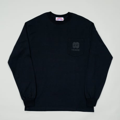 8 Track L/S Tee: Black