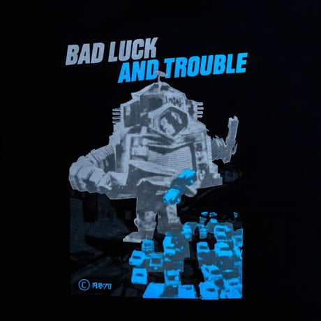 Bad Luck And Trouble Tee: Black