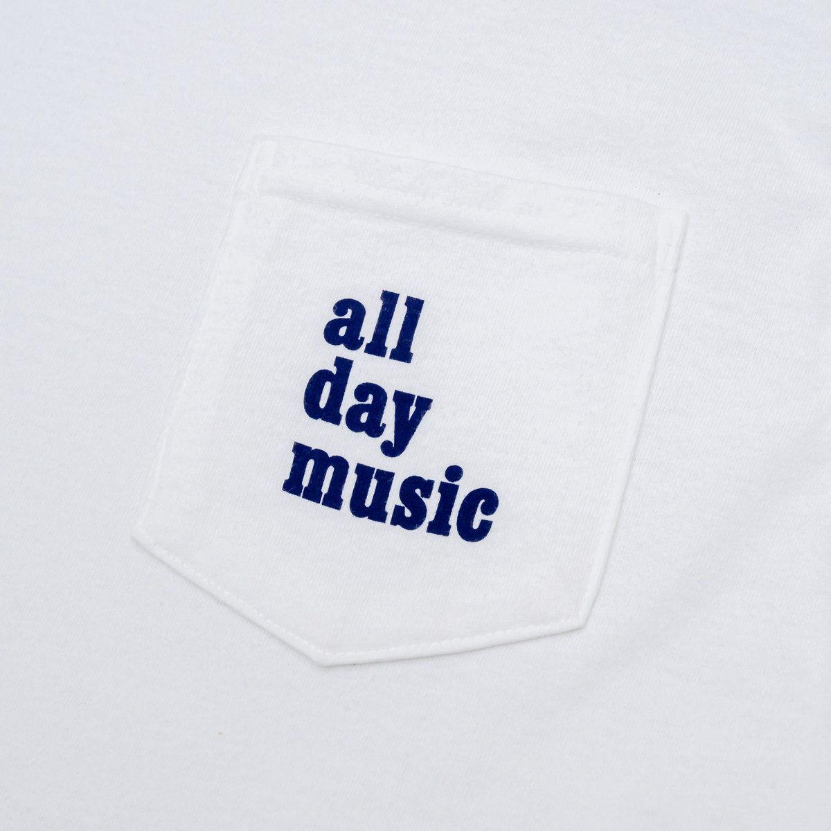 All Day Music Tee: White | STEREO8