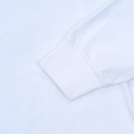 8 Track L/S Tee: White