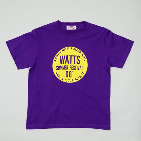 Watts Summer Fest 68' Tee: Purple