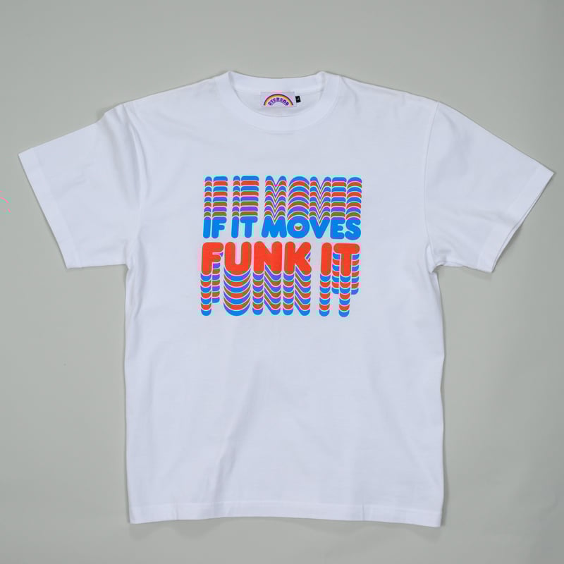 Funk It Tee: White | STEREO8
