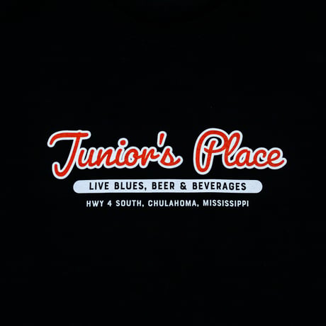 Junior’s Place Tee: Black
