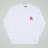 8-Track L/S Tee: White