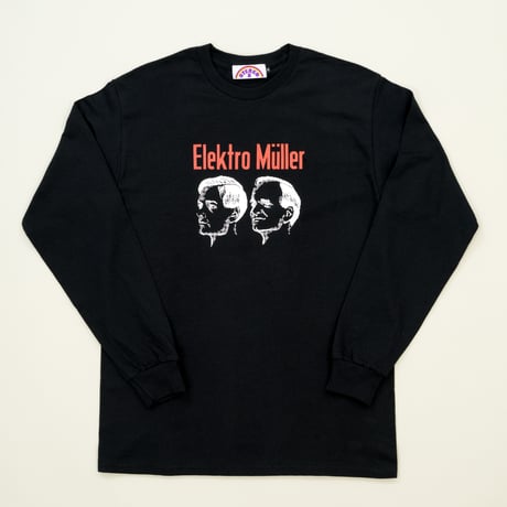 Elektro Muller  L/S Tee: Black