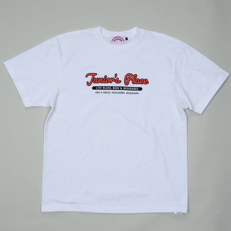 Junior’s Place Tee: White