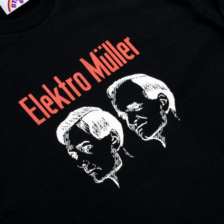 Elektro Muller  L/S Tee: Black