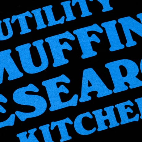 Utility Muffin Research Kitchen Tee: Black