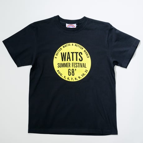 Watts Summer Fest 68' Tee: Black